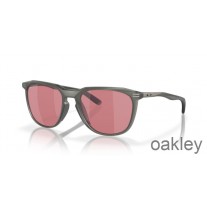 Oakley Thurso Prizm Dark Golf Lenses with Matte Grey Smoke Frame Sunglasses