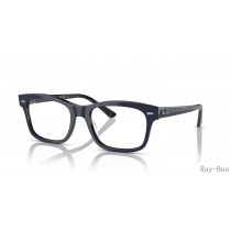 Ray Ban Burbank Optics Blue On Havana Frame RB5383F Eyeglasses
