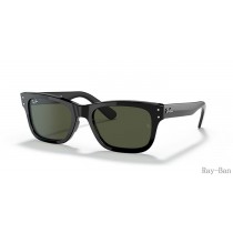 Ray Ban Burbank Black And Green RB2283 Sunglasses