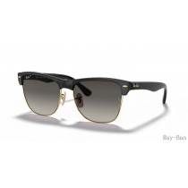 Ray Ban Clubmaster Oversized Black And Grey RB4175 Sunglasses