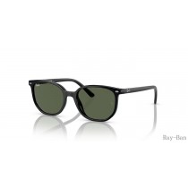 Ray Ban Elliot Kids Black And Dark Green RB9097S Sunglasses