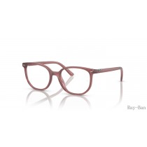 Ray Ban Elliot Optics Kids Opal Pink Frame RY9097V Eyeglasses