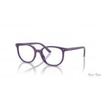 Ray Ban Elliot Optics Kids Opal Violet Frame RY9097V Eyeglasses
