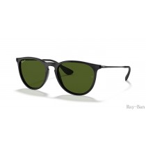 Ray Ban Erika Classic Black And Green RB4171F Sunglasses
