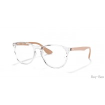 Ray Ban Erika Optics Transparent Frame RB7046 Eyeglasses