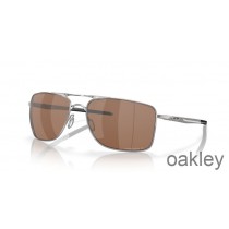 Oakley Gauge 8 Prizm Tungsten Polarized Lenses with Polished Chrome Frame Sunglasses