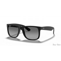 Ray Ban Justin Classic Black And Grey RB4165F Sunglasses