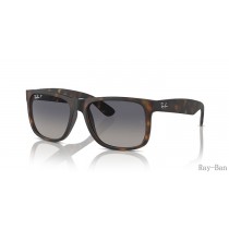 Ray Ban Justin Classic Havana And Blue RB4165F Sunglasses