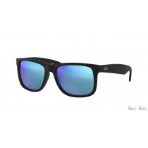 Ray Ban Justin Color Mix Black And Blue RB4165F Sunglasses