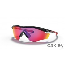 Oakley M2 Frame XL Prizm Road Lenses with Polished Black Frame Sunglasses