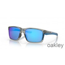Oakley Mainlink XL Prizm Sapphire Lenses with Grey Ink Frame Sunglasses
