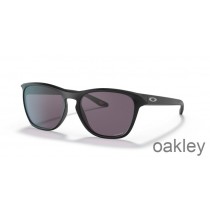 Oakley Manorburn Prizm Grey Lenses with Matte Black Frame Sunglasses