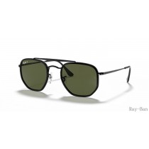 Ray Ban Marshal Ii Black And Green RB3648M Sunglasses