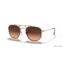 Ray Ban Marshal Ii Copper And Brown RB3648M Sunglasses