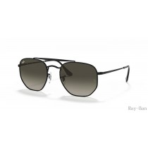 Ray Ban Marshal Black And Grey RB3648 Sunglasses
