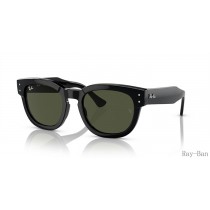 Ray Ban Mega Hawkeye Black And Green RB0298SF Sunglasses
