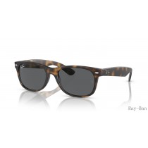 Ray Ban New Wayfarer Classic Havana And Dark Grey RB2132F Sunglasses
