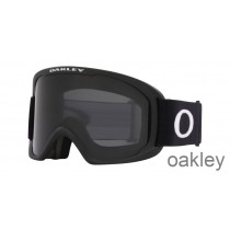 Oakley OinFrame 2.0 PRO L Snow Goggles in Matte Black with Dark Grey OO7124-02