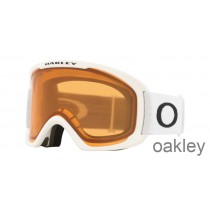 Oakley OinFrame 2.0 PRO L Snow Goggles in Matte White with Persimmon OO7124-03