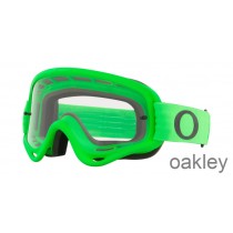 Oakley OinFrame MX Goggles in Moto Green with Clear OO7029-64