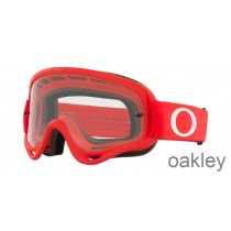 Oakley OinFrame MX Goggles in Moto Red with Clear OO7029-63