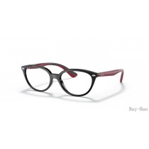 Ray Ban Optics Kids Black Frame RY1612 Eyeglasses