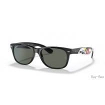 Ray Ban Mickey J19 Black And Green RB2132 Sunglasses