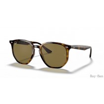 Ray Ban Light Havana And Brown RB4306 Sunglasses