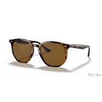 Ray Ban Light Havana And Brown RB4306 Sunglasses