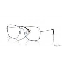 Ray Ban Optics Blue On Silver Frame RB6498 Eyeglasses