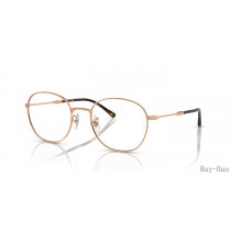 Ray Ban Optics Rose Gold Frame RB6509 Eyeglasses