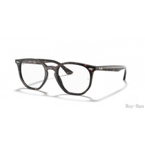 Ray Ban Hexagonal Optics Havana Frame RB7151 Eyeglasses