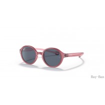 Ray Ban Kids Fuchsia On Pink And Grey RB9075S Sunglasses