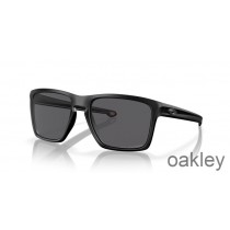 Oakley Sliver XL Grey Polarized Lenses with Matte Black Frame Sunglasses