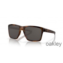 Oakley Sliver XL Warm Grey Lenses with Matte Brown Tortoise Frame Sunglasses