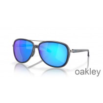 Oakley Split Time Prizm Sapphire Polarized Lenses with Navy Frame Sunglasses