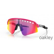 Oakley Sutro Lite Sweep (Vented) Prizm Road Lenses with Pink Frame Sunglasses