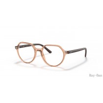 Ray Ban Thalia Optics Kids Transparent Brown Frame RY9095V Eyeglasses