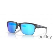 Oakley Thinlink Sapphire Iridium Lenses with Dark Grey Frame Sunglasses