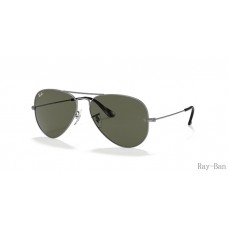 Ray Ban Aviator Classic Grey And Green RB3025 Sunglasses