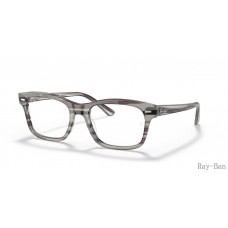 Ray Ban Burbank Optics Grey Frame RB5383 Eyeglasses