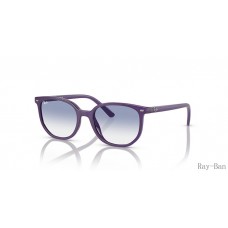 Ray Ban Elliot Kids Opal Violet And Blue RB9097S Sunglasses