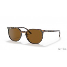 Ray Ban Elliot Havana Brown Grey And Brown RB2197 Sunglasses
