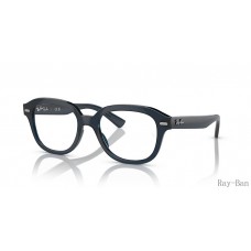 Ray Ban Erik Optics Opal Dark Blue Frame RB7215 Eyeglasses
