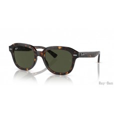 Ray Ban Erik Havana And Green RB4398 Sunglasses