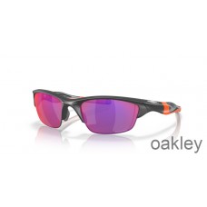 Oakley Half Jacket 2.0 (Low Bridge Fit) Prizm Road Lenses with Matte Dark Grey Frame Sunglasses