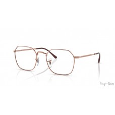 Ray Ban Jim Optics Rose Gold Frame RB3694V Eyeglasses