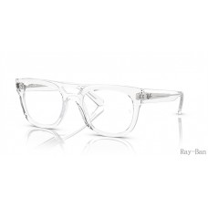 Ray Ban Lloyd Optics Bio-based Transparent Frame RB7226 Eyeglasses