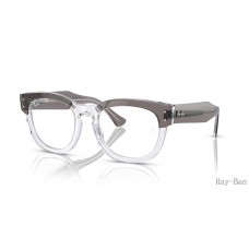 Ray Ban Mega Hawkeye Optics Grey On Transparent Frame RB0298V Eyeglasses