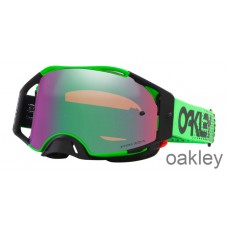 Oakley Airbrake MX Goggles in Moto Green with Prizm MX Jade Iridium OO7046 D4-00
